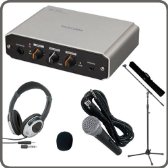 【DTM、「歌ってみた動画」等への音声入力に！】レコーディングスターターセット【TASCAM US-100】(9757408203)
