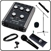 【DTM、「歌ってみた動画」等への音声入力に！】高音質インターフェイスセット【TASCAM US-144MKII】(9757408284)